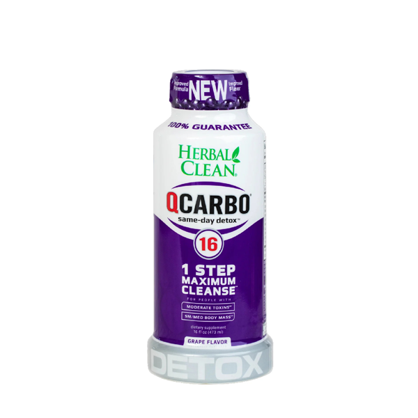 Herbal Clean QCarbo 16oz 1 Step Maximum Cleanse