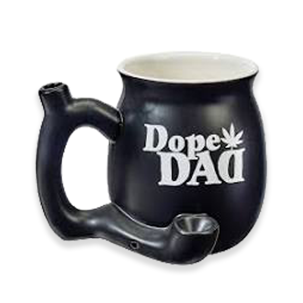 Dope Dad Delight: Roast & Toast Mug - A Stylish Fusion of Coffee and Smoke!