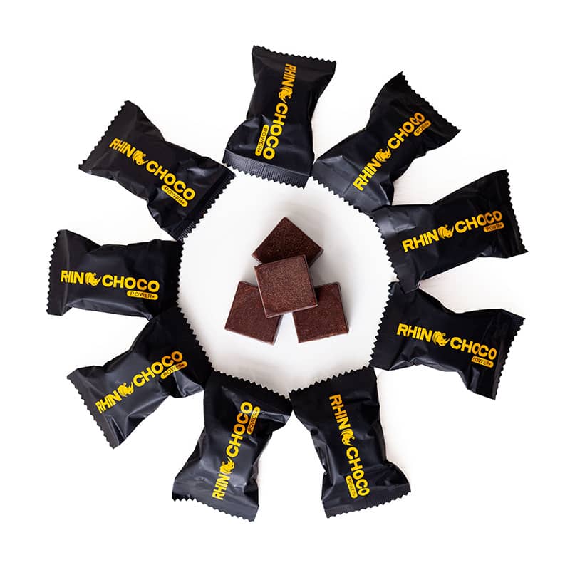Rhino Choco Chocolate for Men: 12-Piece Pack with Powerful Health Benefits