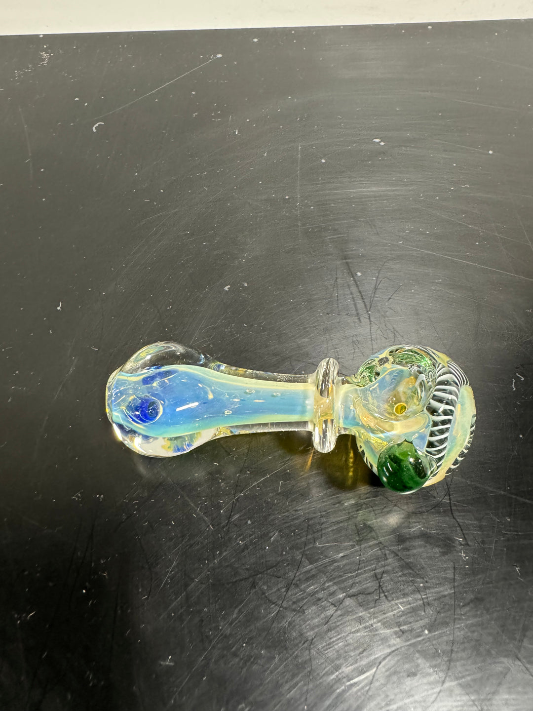 Mystic Sands: Egyptian Glass Pipe - Experience the Essence of Ancient Smoking Artistry