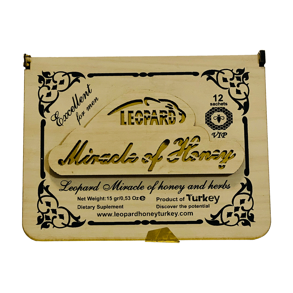 Leopard Miracle Royal Honey (12 Sachets – 15 G)