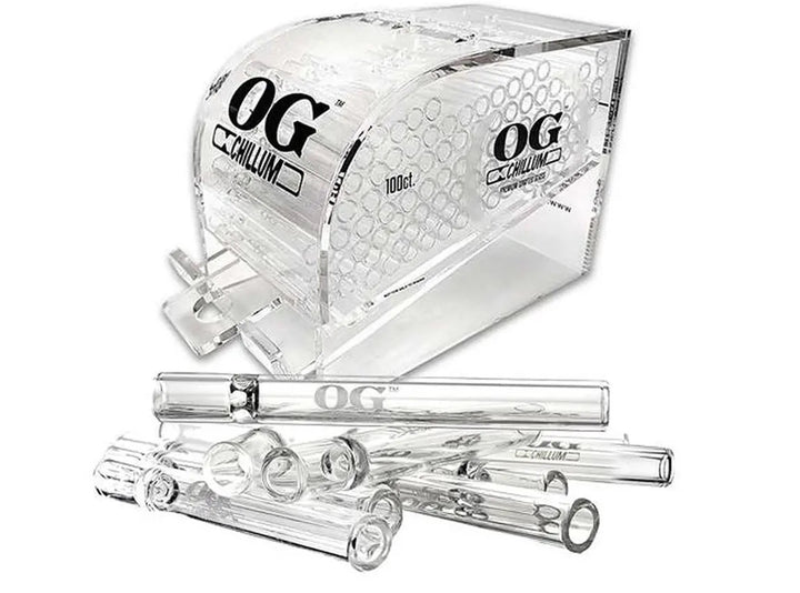 OG Chillum Premium Thick Crafted Glass - one hitter