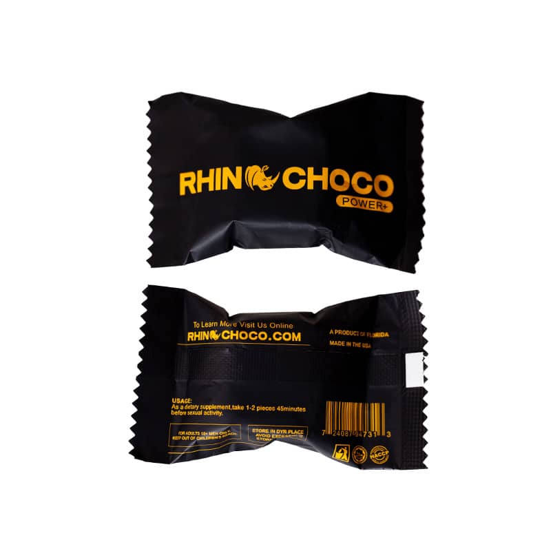 Rhino Choco Chocolate for Men: 12-Piece Pack with Powerful Health Benefits