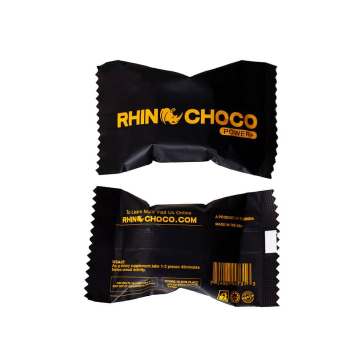 Rhino Choco Chocolate for Men: 12-Piece Pack with Powerful Health Benefits