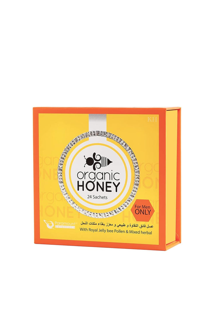 Organic Honey for Men: Elevate Your Romance Moments with 24 Sachets Box