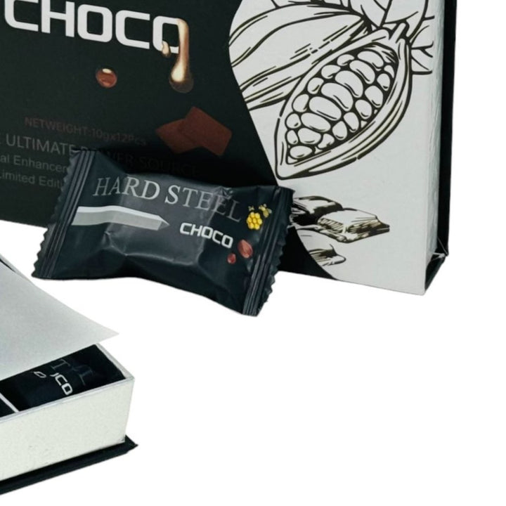 Hard Steel Choco For Men | Elevate Your Performance, Satisfy Every Moment Pack of 12