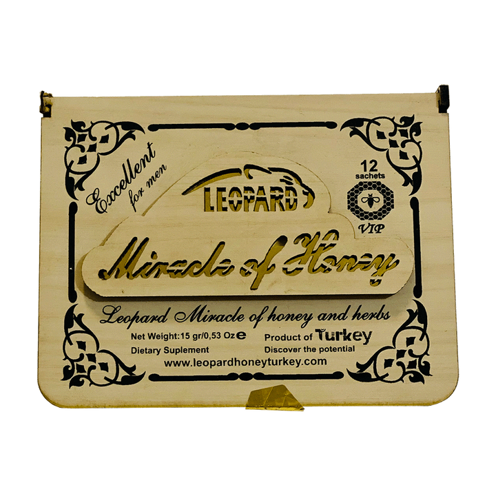 Leopard Miracle Honey (12 Sachets – 15 G)