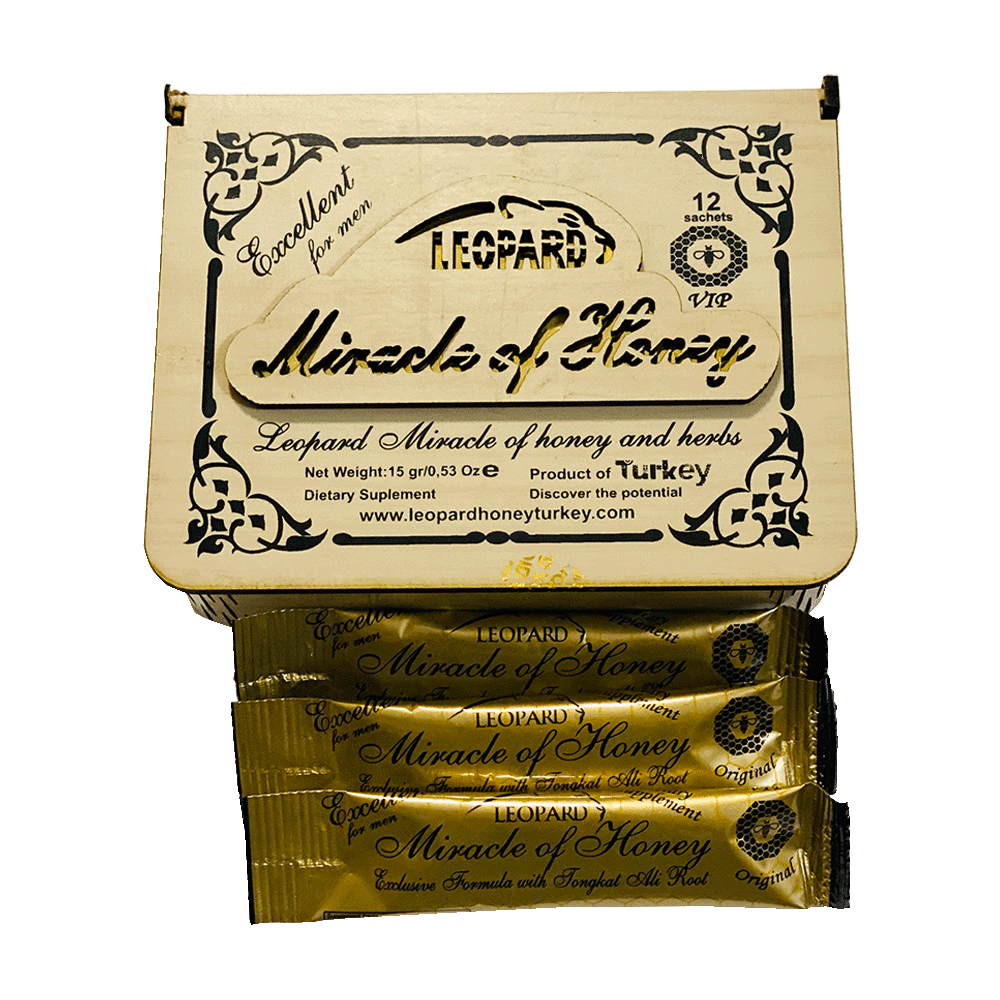 Leopard Miracle Honey (12 Sachets – 15 G)