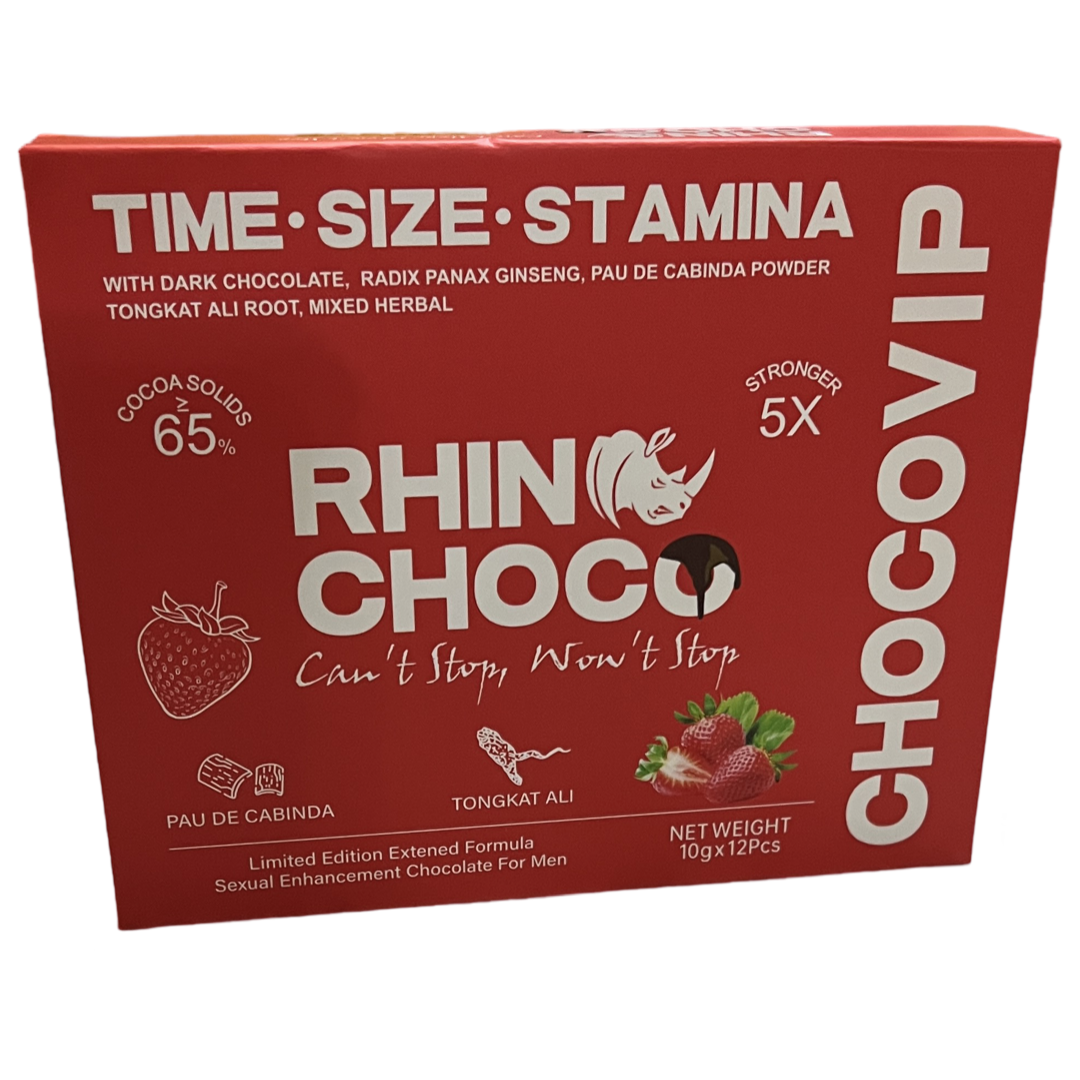 Rhino Chocolate for men strawberry