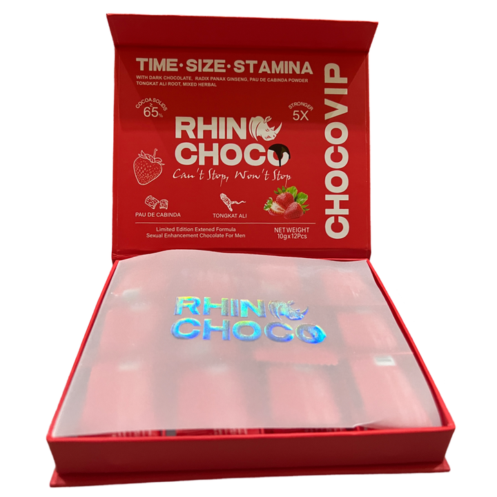 Rhino Chocolate for men strawberry