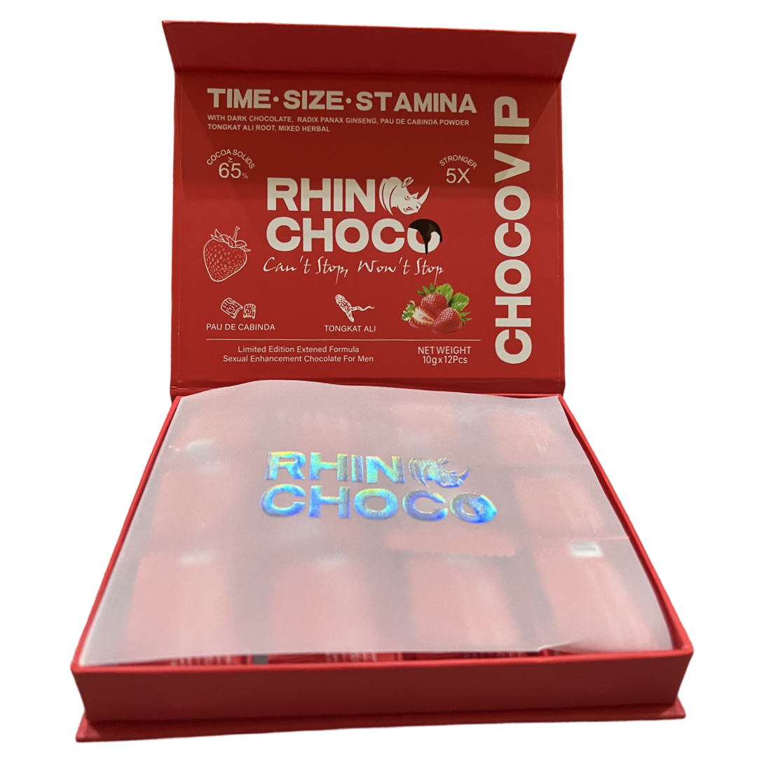 Rhino Chocolate for men strawberry