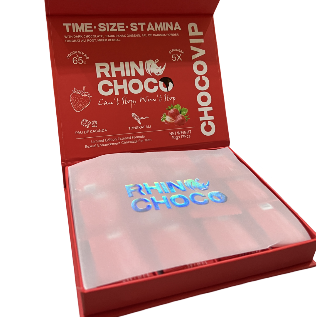 Rhino Chocolate for men strawberry