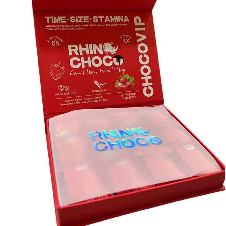 Rhino Chocolate for men strawberry