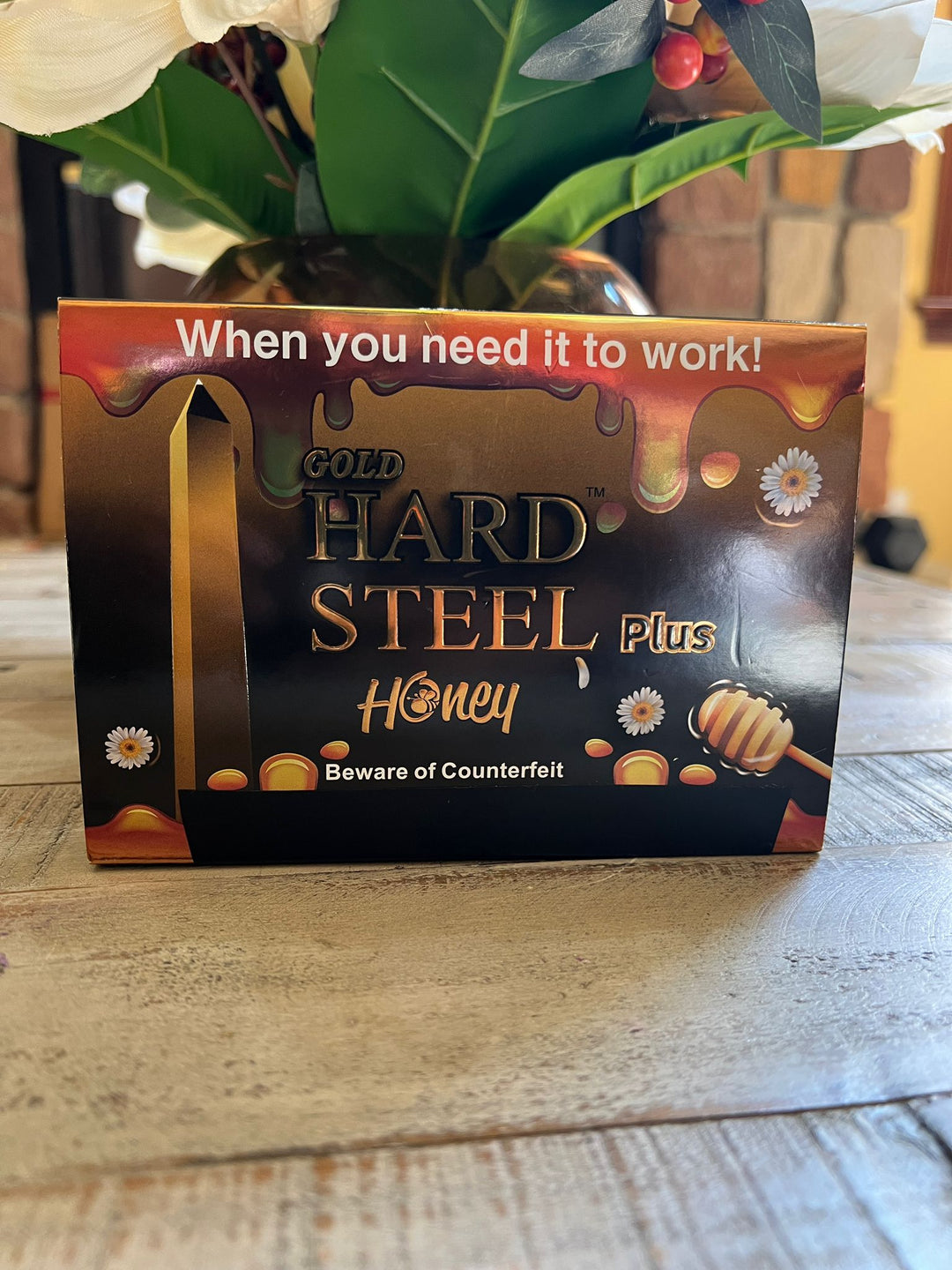 Hard Steel Honey Plus | Maximize the Magic| Pack of 12 Sachets 