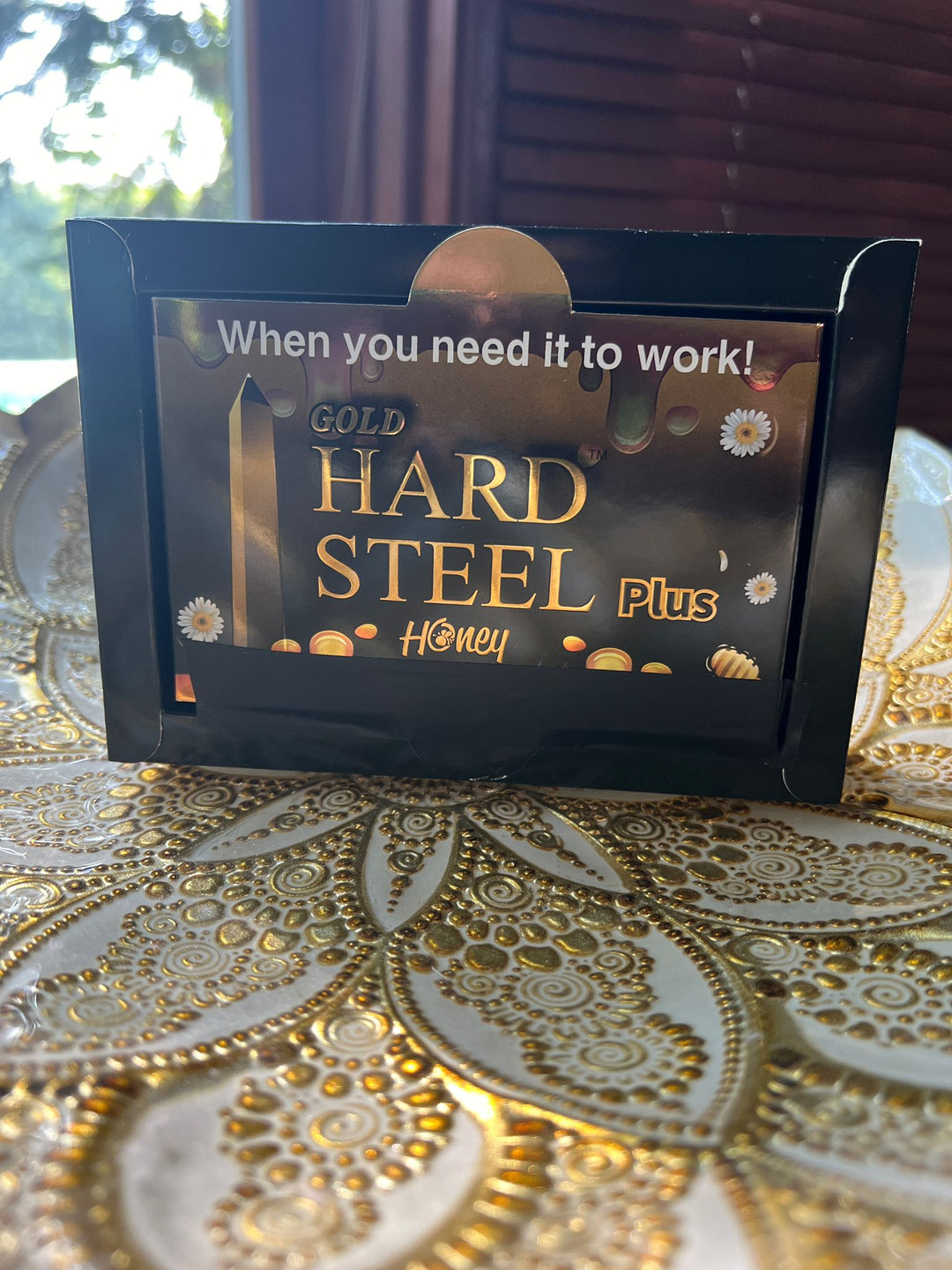 Hard Steel Honey Plus | Maximize the Magic| Pack of 12 Sachets 