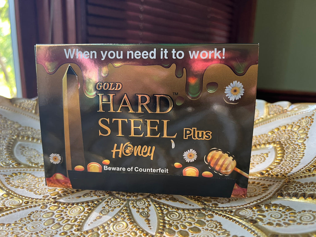 Hard Steel Honey Plus | Maximize the Magic| Pack of 12 Sachets 