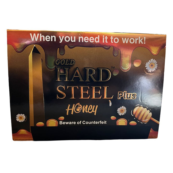 Hard Steel Honey Plus | Maximize the Magic| Pack of 12 Sachets 