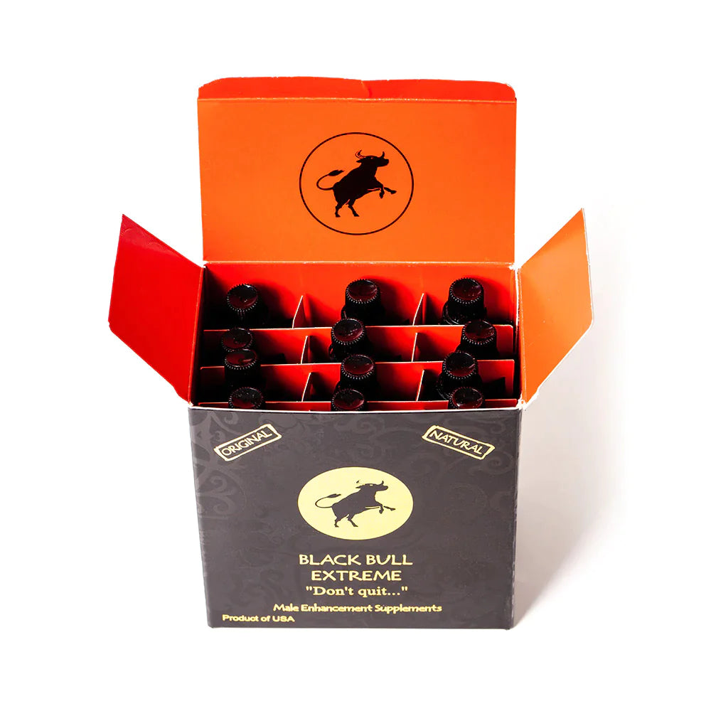 Black Bull Honey| KEEP YOUR PARTNER SMILING ALL NIGHT 15 Pouches, 22 Grams Each