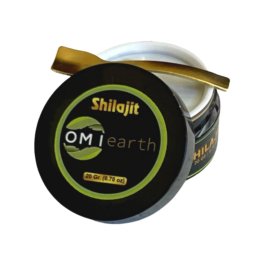 OmiEarth® Premium Himalayan Shilajit Resin - 20 Gram Pure Extract