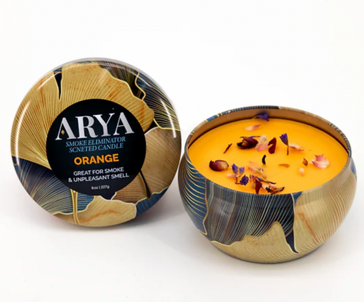 ARYA odor Eliminator candle 12 assorted Natural Fragrances 8 oz