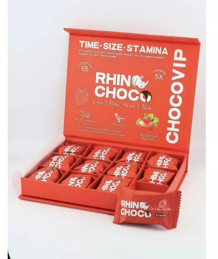 Rhino Chocolate for men strawberry