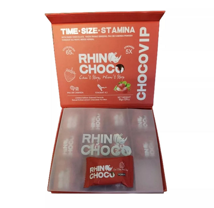 Rhino Chocolate for men strawberry