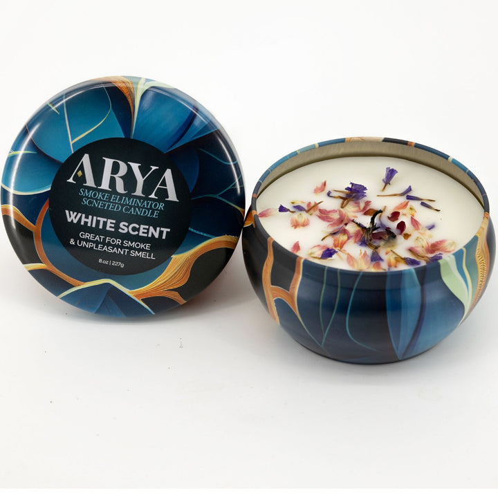 ARYA odor Eliminator candle 12 assorted Natural Fragrances 8 oz